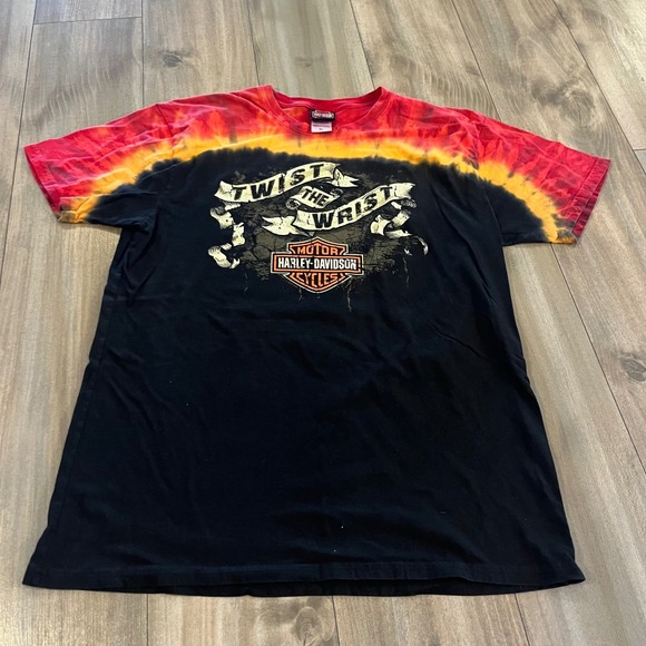 Harley Davidson Mens Graphic T-Shirt Lot of 8 Biker Tees Travel XL - Picture 12 of 16